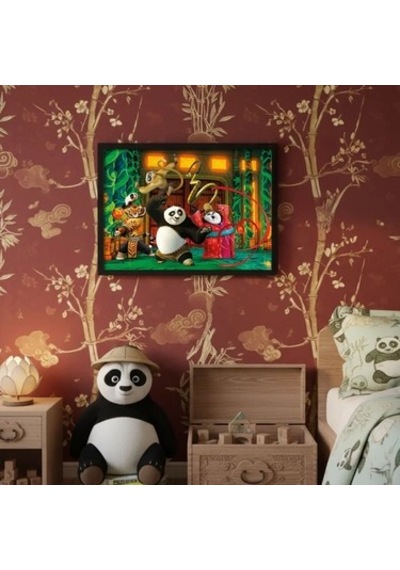 Ks Puzzle Kp 709 Kung Fu Panda Puzzle 50 Açık Mavi