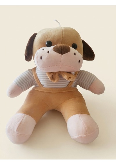 Peluş Köpek -açık Kahverengi-35 Cm