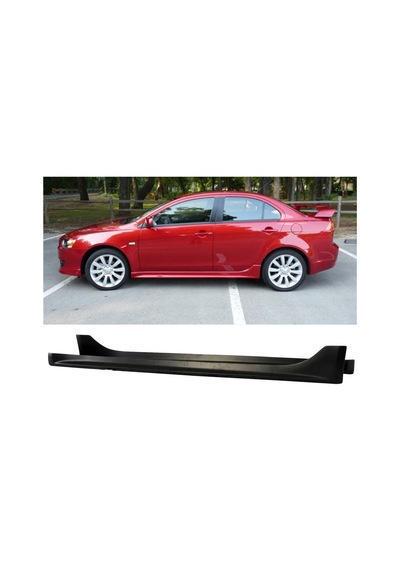 Mitsubishi Lancer Yan Marşpiyel (Plastik)