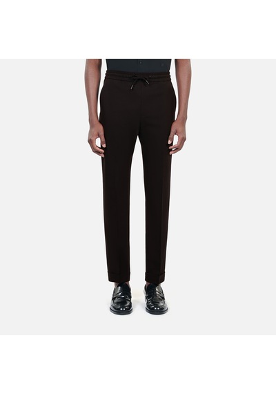 The Kooples Erkek Siyah Yün Karışımlı Pantolonhpan28045k