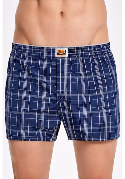 İlke Ilke Erkek Poplin Boxer 002 - 6 Adet Çok Renkli