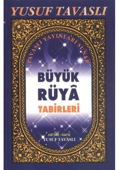 Büyük Rüya Tabirleri (Cep Boy) (C23) - Yusuf Tavaslı - Tavaslı