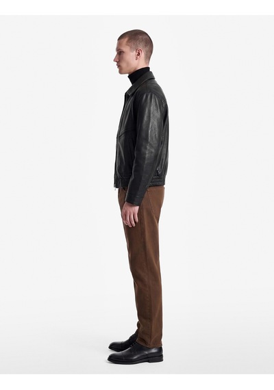 Koton Cepli Normal Bel Pamuklu Vintage Straight Fit Jean Pantolon Haki 7wam40261nd