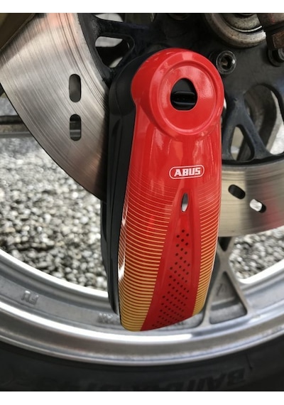 Abus 7000 Rs1 Sonıc Red Alarmlı Disk Kilidi