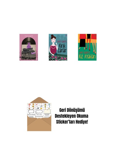 Huysuz Büyüyor... + Kırık Zarlar + Kız Ayakları + Okuma Sticker'ları