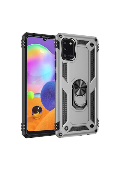 Galaxy Uyumlu A31 Kılıf Zore Vega Kapak Mavi