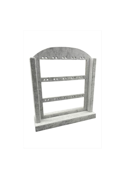 Anfora Kumaş Küpelik 22 24 Cm Gri