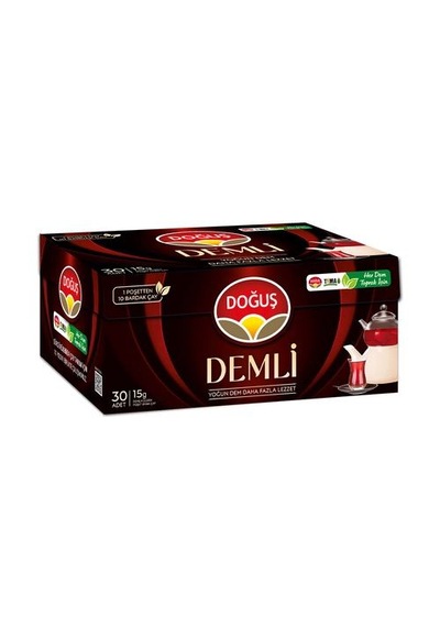 Doğuş Demli Demlik Poşet Çay 30grx15adet 450gr X6 Adet