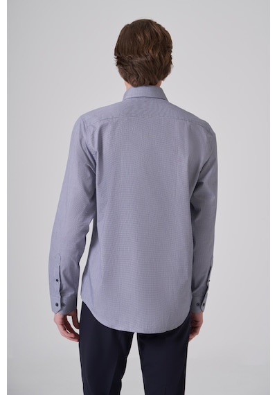 Morven Erkek Lacivert Pamuk Trend Dynamic Fit İtalyan Yaka Gömlek 26mc004042200 Lacivert