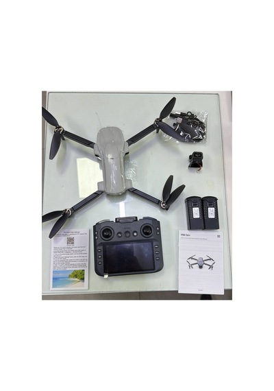Gps Drone 4k Çift Kamera Ekranlı Kumanda 2 Batarya Katlanabilir Brushless Motor Beyaz