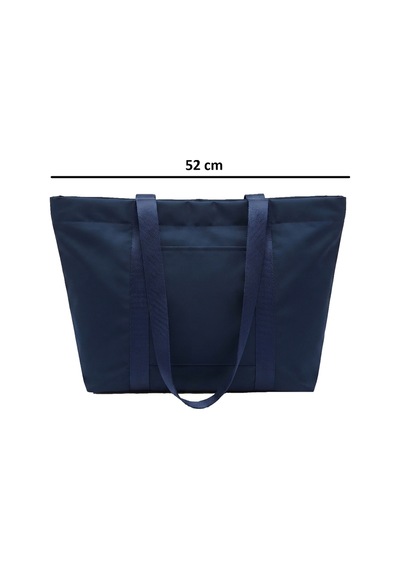 Tuttobene Trendy Navy Tote Omuz Çantası Xl Boy Tb022 Lacivert