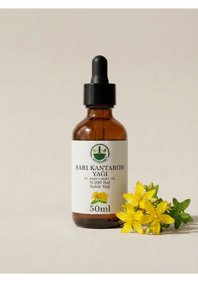 Sarı Kantaron Yağı Kantaron St. John S Wort Oil Hypericum Perforatum Saf Doğal 50 Ml 50 ML