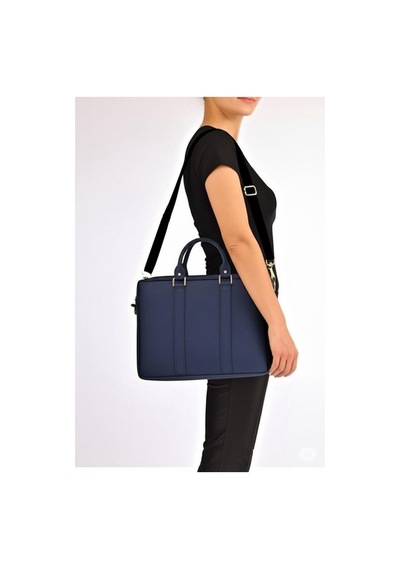 Bag Ard Bagard 15,6 Inch Harber Laptop Notebook Evrak Çantası Lacivert Lacivert
