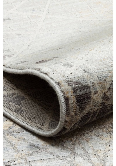 Hoom Rugs Bomonti Mhl 09 Grey Viskon & Akrilik Modern Salon Halısı Gri