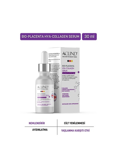 Aclind Bio-Placenta Hya-Collagen Serum 50 ML