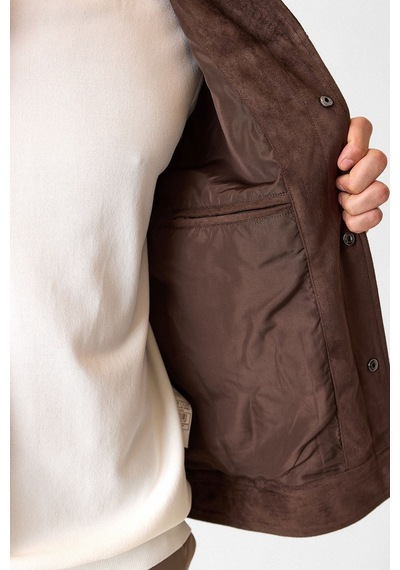 Backandbond Regular Fit Koyu Kahve Mont Çok Renkli