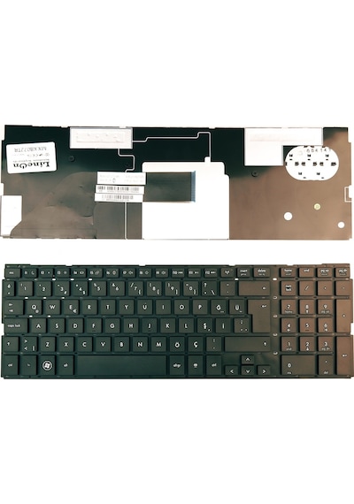 Laptopshop HP Uyumlu 598691-001 Notebook Klavye 547513579