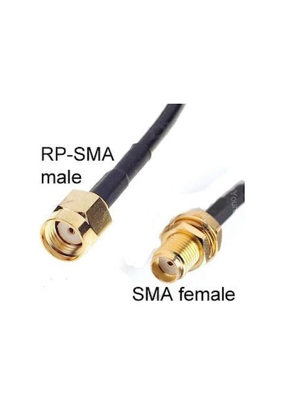 Sma Dişi-Rpsma Erkek Kablo 1 Metre