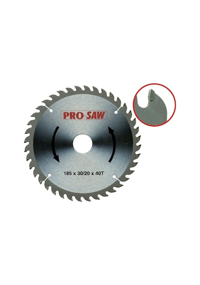 Ahşap Daire Testeresi 40 Diş 180 Mm Rm Ps51212