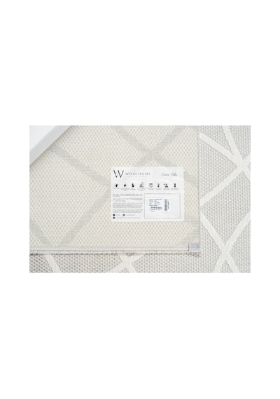 Modern Sisal 8002 Gri Krem Leke Tutmayan Kaymaz Taban Salon Mutfak Koridor Balkon Halısı