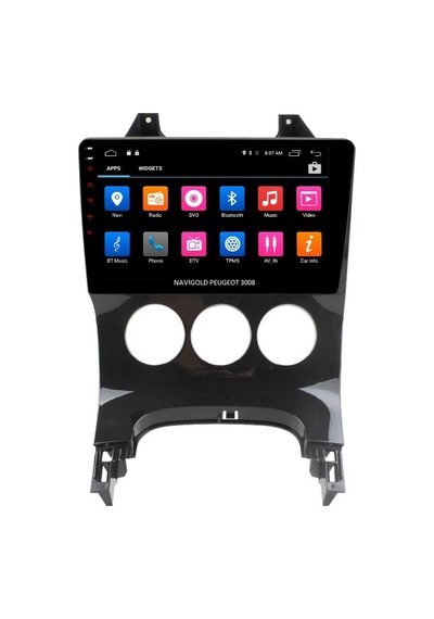 Navigold Peugeot 3008 Android 10 İnç Multimedia