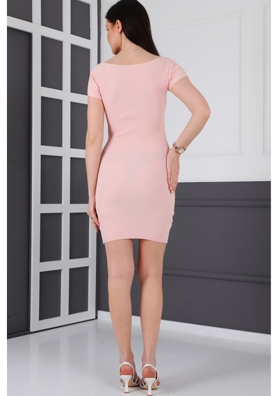 Z2016 Dewberry Bayan Elbise-pembe Pembe