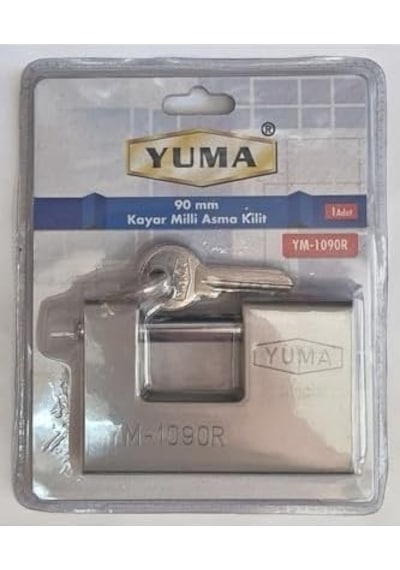 Katar Ym1090r Milli Asma Kilit 90mm Gri