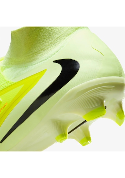 Nike Phantom 6 High Pro Erkek Yeşil Çim Saha Kramponu
