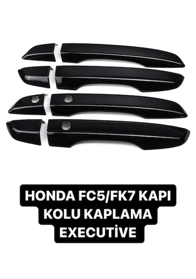 Honda Civic Fc5 Fk7 Piano Black Kapı Kolu Kaplama