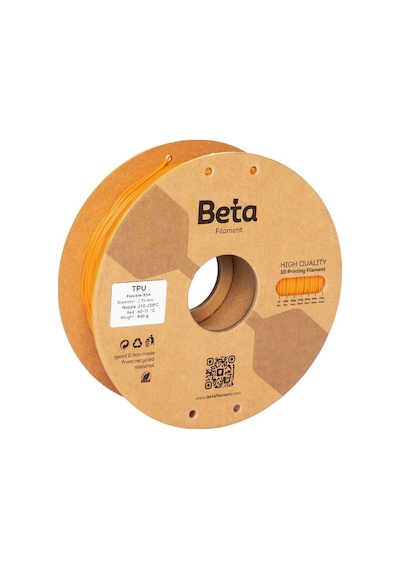 Beta Tpu 95a Filament Transparent Tangerine Orange