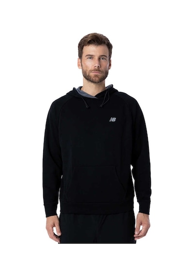 New Balance Nb Lifestyle Unisex Hoodie Siyah Unisex Sweatshirt Mnh3224-bk Siyah