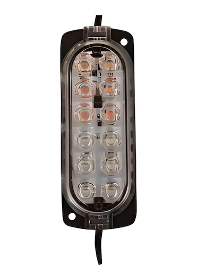 12 Volt 2.4 Watt Animasyonlu Çakar Led Kırmızı-mavi