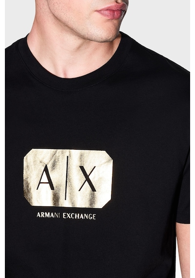 Armani Exchange Erkek T Shirt Xm002826 Af12308 Uc001 Siyah Siyah