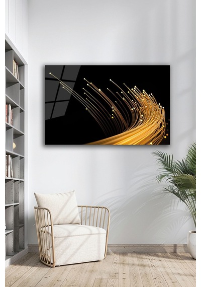 Dekoratif Gold Çizgi Detaylı Siyah Cam Tablo Modern Soyut Işık Demeti Doğa Ve Manzara Temalı Dekoratif Duvar Tablosu, Salon, Yatak Odası Ve Ofis Dekoru, Dekoratif Gold Çizgi Detaylı Siyah Cam Tablo Modern Soyut Işık Demeti Doğa Ve Manzara Temalı Dekoratif Duvar Tablosu, Salon, Yatak Odası Ve Ofis Dekoru,
