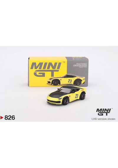 Mini Gt Nissan Z Lb Natıon Works Ikazuchi Yellow 826 Çok Renkli
