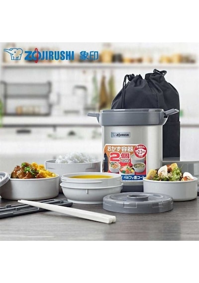 Zojirushi Sl-Jaf14-Sa Vakumlu Yemek Termosu Kabı 1.43L Gümüş Zojirushi Sl-Jaf14-Sa Vakumlu Yemek Termosu Kabı 1.43L Gümüş