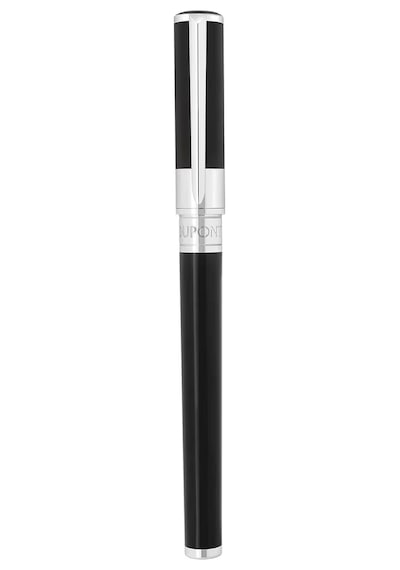 S.t. Dupont Initial Gümüş Roller Kalem 272200 Siyah