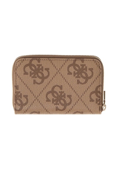 Guess Janie Logolu Orta Boy Fermuarlı Kadın Kahverengi Cüzdan Swos9924140-ltl T/u