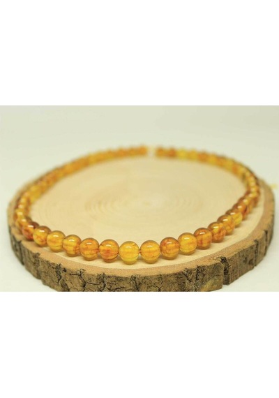Çeyrek Dizi 9cm Uzunluğundadır Kehribar Çeyrek Dizi 8mm 23475 Çok Renkli