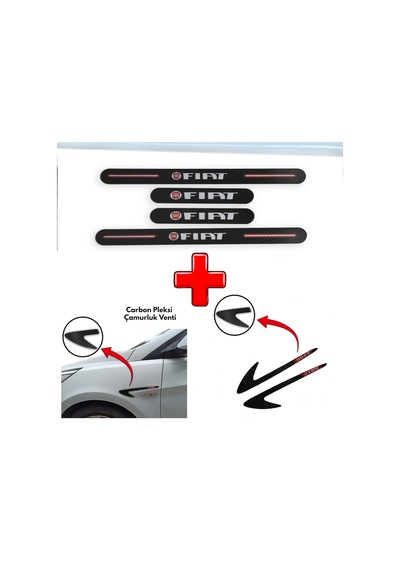 Fiat Grubu Carbon Kapı Eşiği + Carbon Çamurluk Venti (552285250)