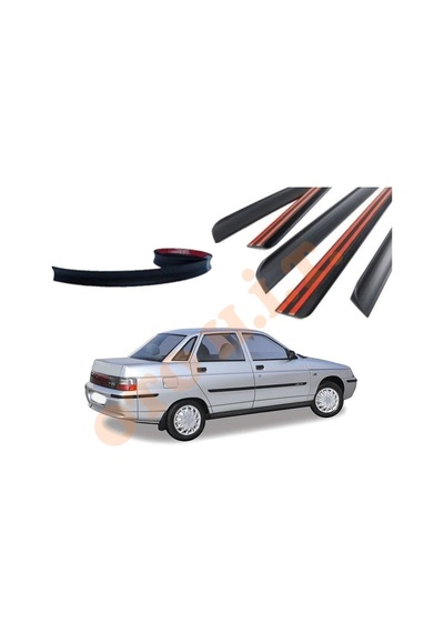 Lada Vega Uyumlu Bagaj Üstü Spoiler Mat Siyah