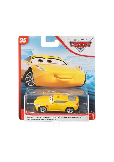 Mattel Disney - Pixar Cars 3 Araç Döküm - Mikrofonlu Eğitmen Cru