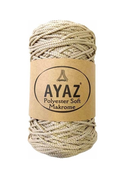 Ayaz Polyester Soft Makrome Ipi 260 Taş