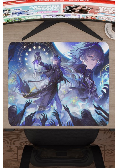 Flins Genshin Impact Anime Oyuncu V3 - 48x40 Xl Gaming Mouse Pad Fare Altlığı