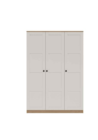 Loren 3 Kapılı Yüklük, Yorgan, Yastık Dolabı - Beyaz Ceviz Beyaz Kapak&ceviz Gövde Loren 3 Kapılı Yüklük, Yorgan, Yastık Dolabı - Beyaz Ceviz Beyaz Kapak&ceviz Gövde