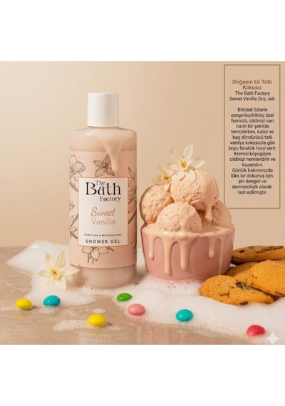 The Bath Factory Vanilya Aromalı Vücut Şampuanı