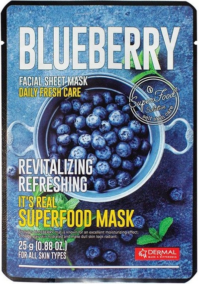 Dermal Superfood Yaban Mersini Maskesi 5'li