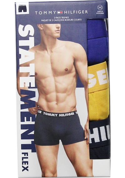 Tommy Hilfiger Tommy Hılfıger Statement Flex Erkek 3 Lü Boxer 09T3798 431