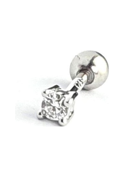 Pırlanta Parlaklığında Zirkon Taşlı 925ayar Gümüş Tragus Helix Kikirdak Piercing 17453302