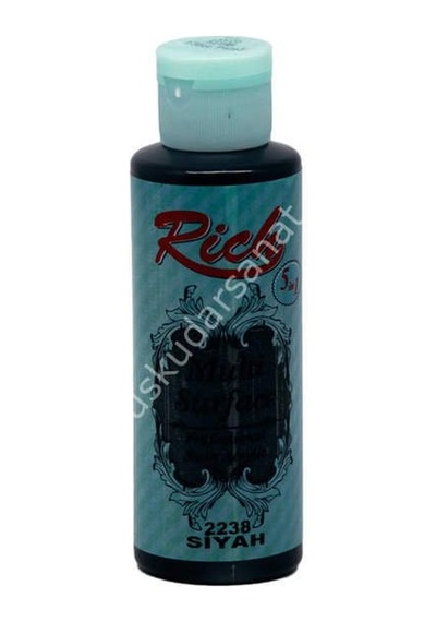 Rich Multi Surface Her Yüzey İçin Akrilik Boya 130 cc. 2238 SİYAH